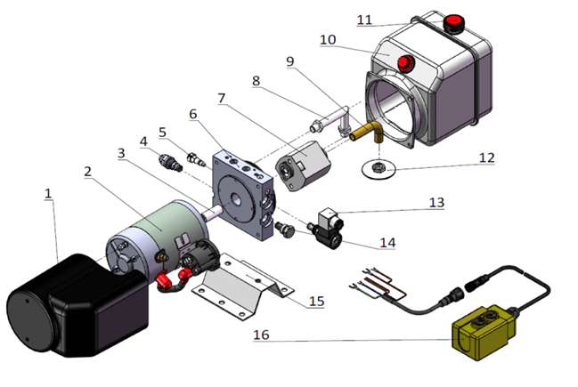 What are the main components of hydraulic What are the main components of hydraulic
